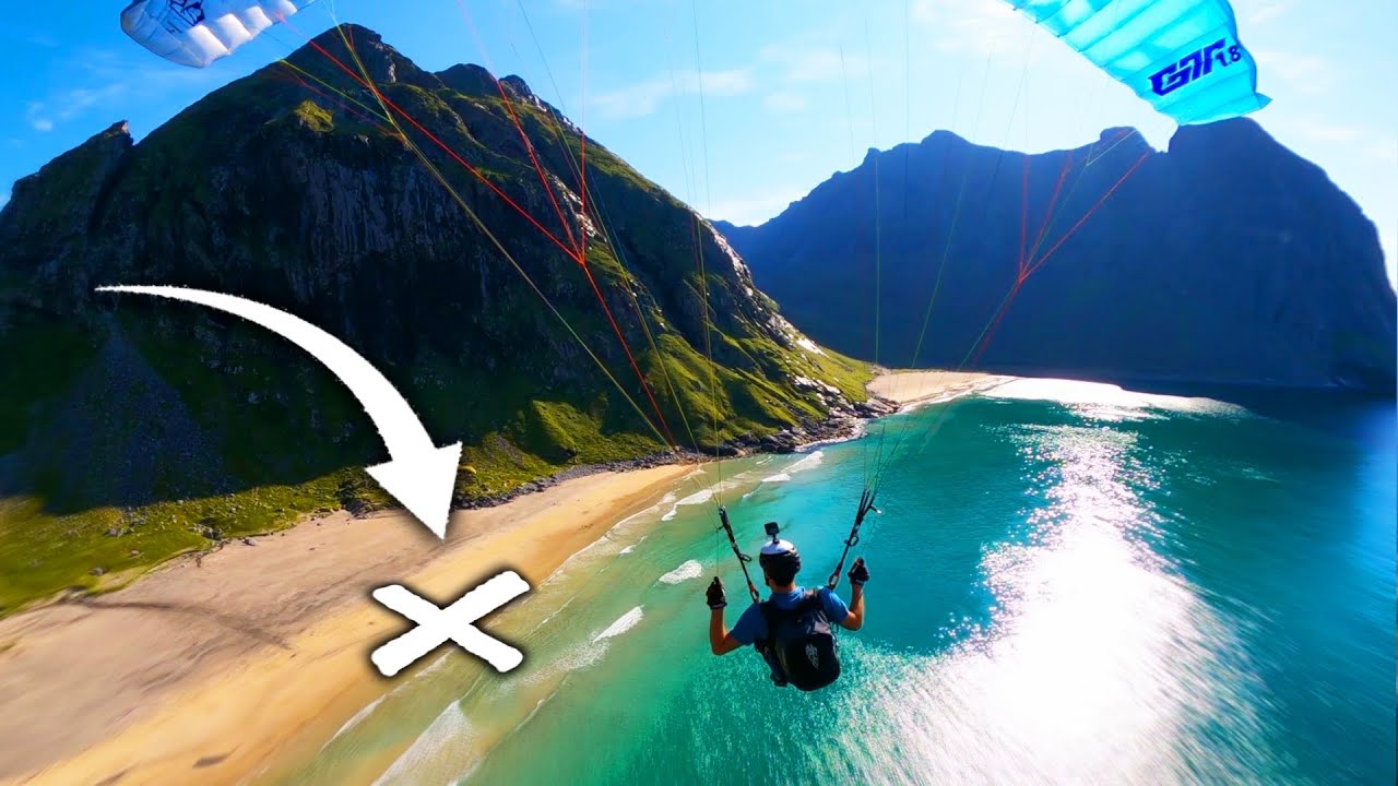THIS IS WHAT HAPPENS IF You Go Paragliding From High Mountains Above the Ocean