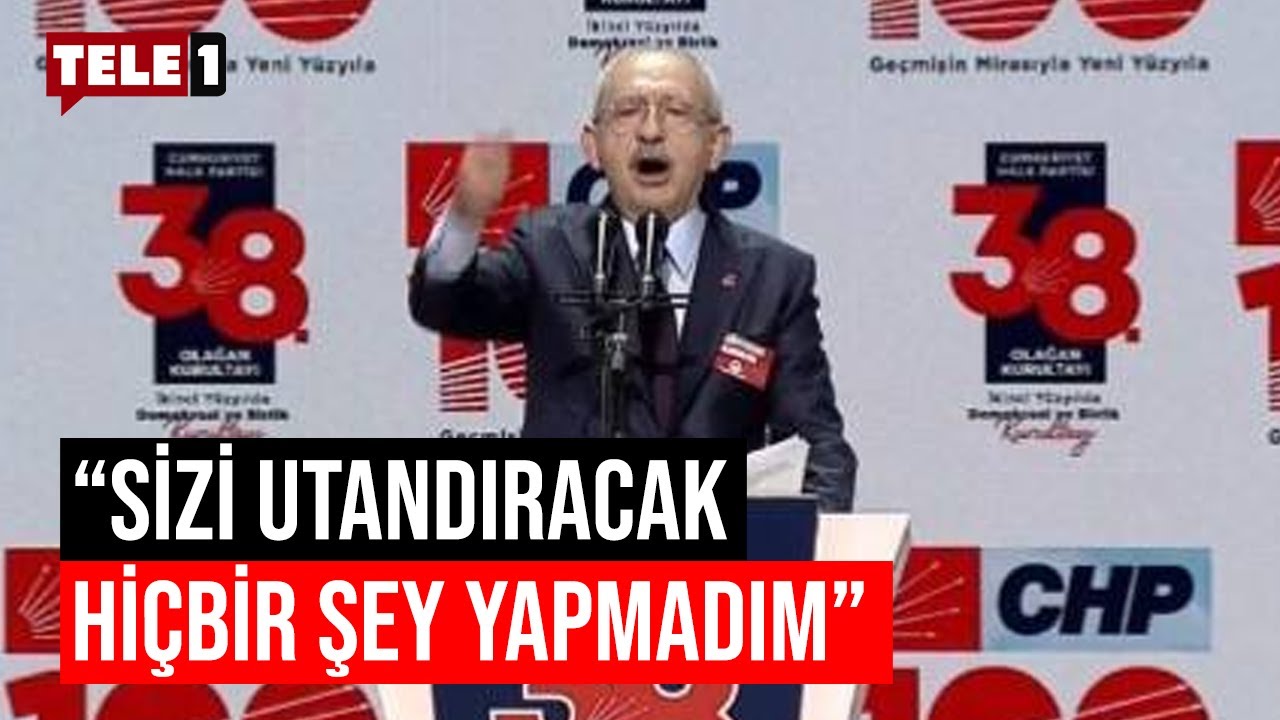 Kılıçdaroğlu'nun tarihi kurultay konuşması! 