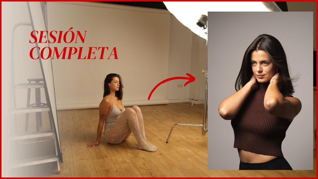 SESIÓN COMPLETA en mi ESTUDIO con solo UN PUNTO DE LUZ