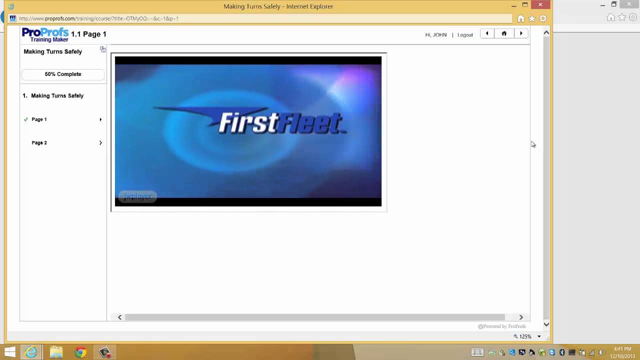 Tutorial - Employee Online Training