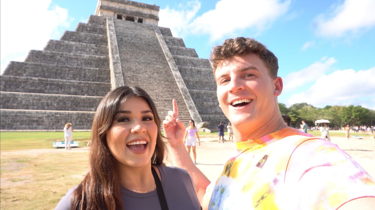 Couples Try Visiting Seven Wonders Of The World! CHICHEN ITZA Mexico🇲🇽The Hidden Mayan Civilization