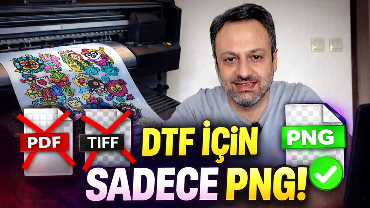 PNG Mİ YOKSA TIFF Mİ? DTF BASKI GERÇEĞİ
