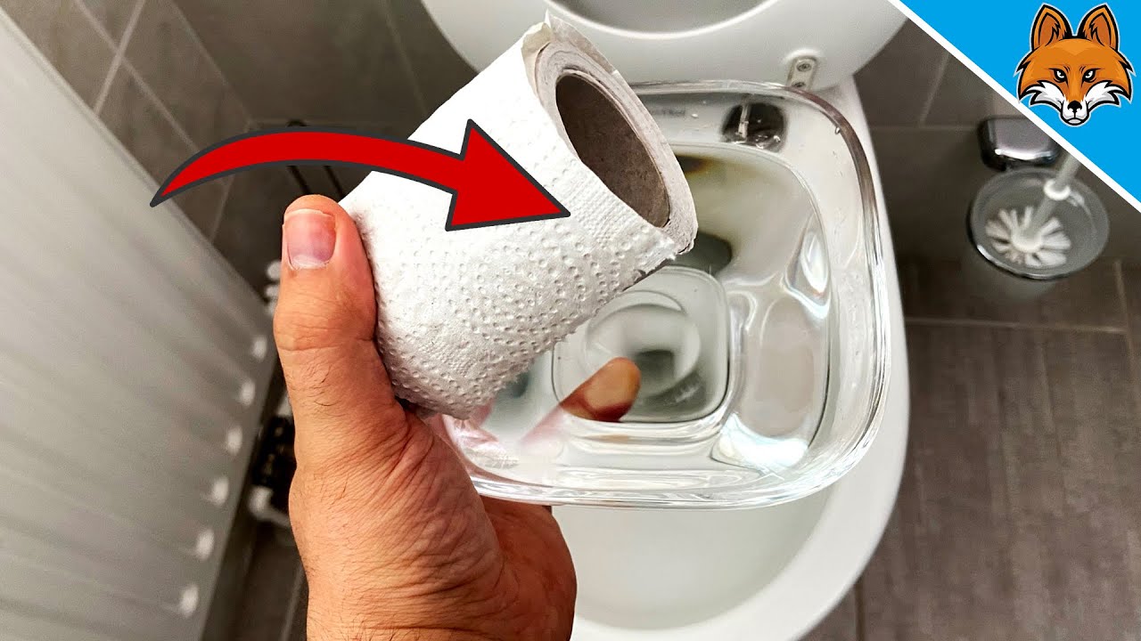Mit DIESER Kombination kannst du die Toilette unter dem Rand saubermachen 💥