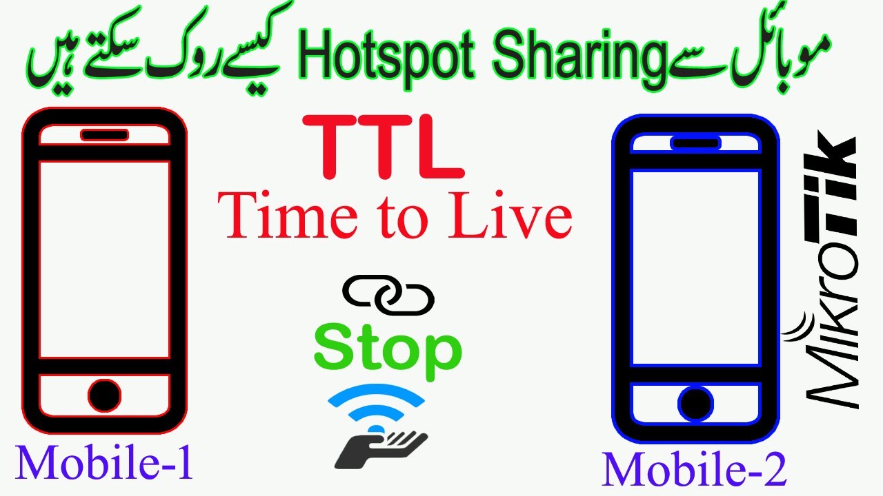 Mikrotik Tutorial 46- How to Stop Mobile Hotspot Sharing Internet in Hindi Urdu