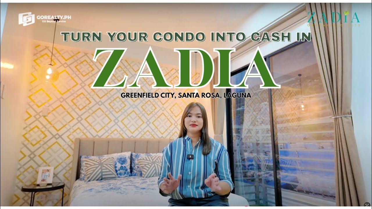 TURN YOUR CONDO INTO CASH IN ZADIA | GREENFIELD CITY, SANTA ROSA, LAGUNA