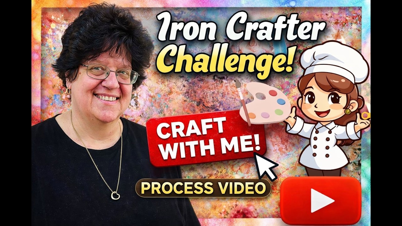 Iron Crafter Challenge - Creative Scrapbooking with Acryllic Pieces