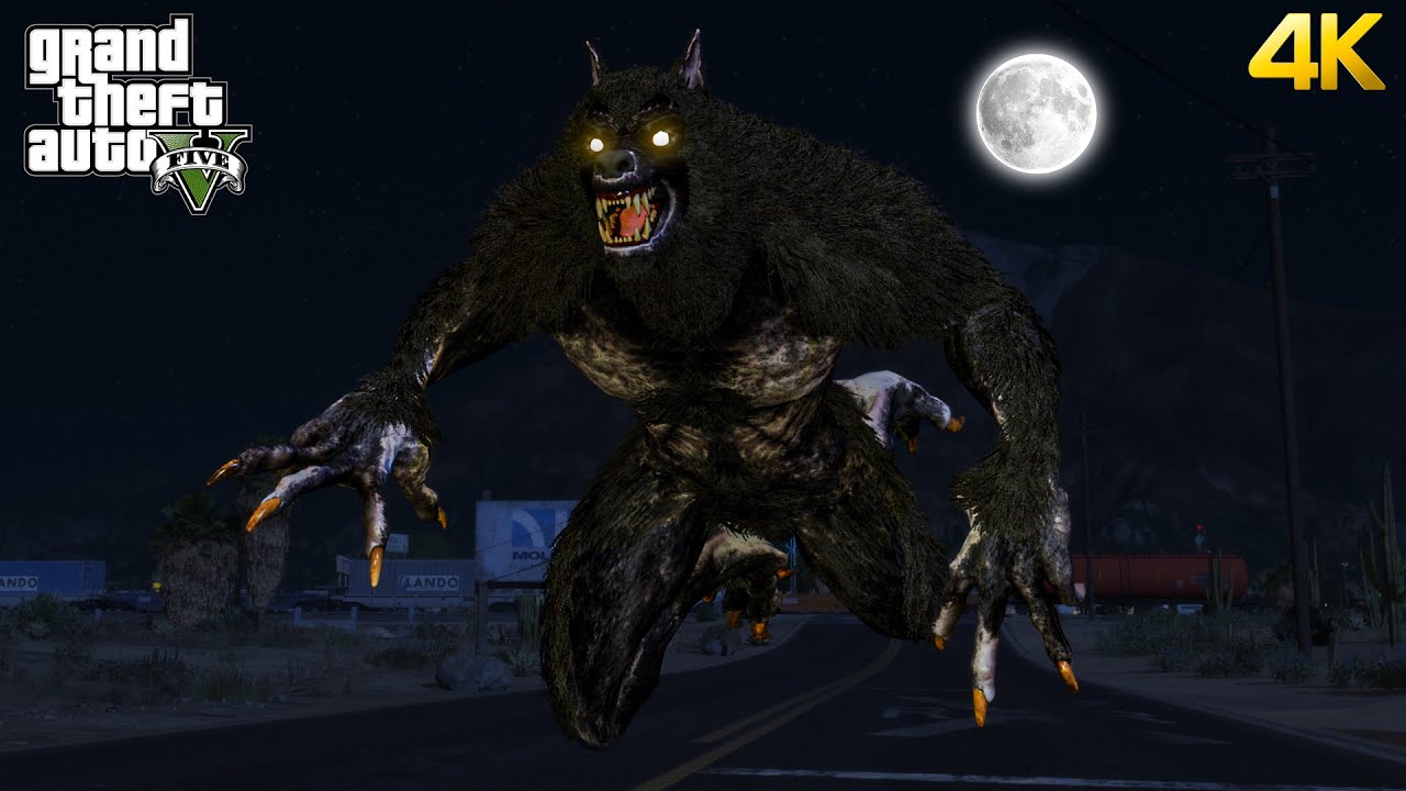 GTA 5 - Becoming a WEREWOLF Mod