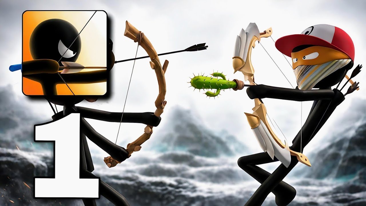 Stickman Archer: The Ultimate Trickshot ( Archers Online) Gameplay 1