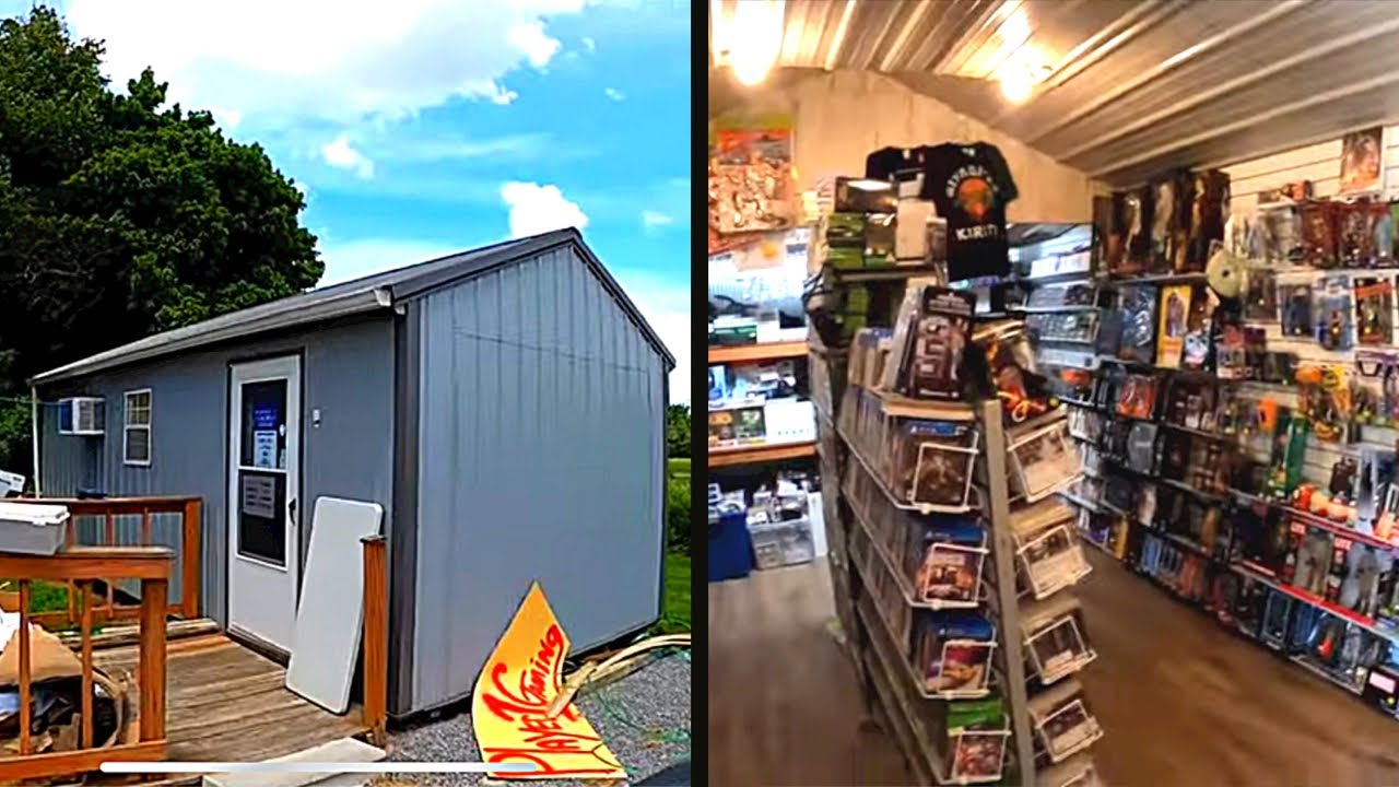 This rural shed is&hellip; a video game store!?