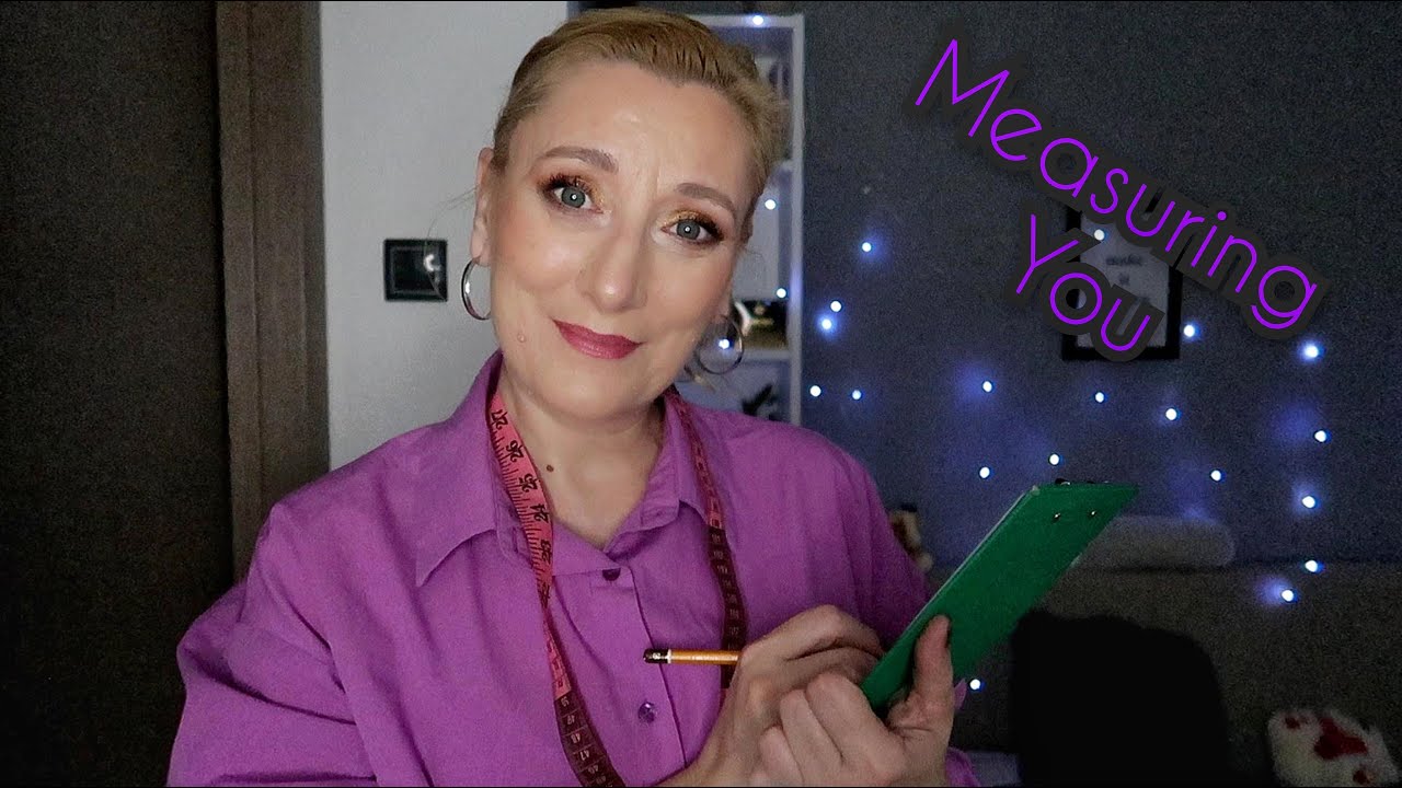 MEASURING YOUR FACE/whisper,writing sounds,personal attention/