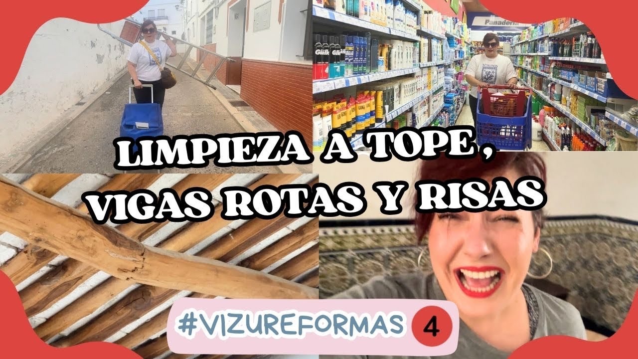 🛠️ LIMPIAMOS TODO 🧼 , EMPIEZAN LOS IMPREVISTOS 💰😳 PERO ESTOY FELIZ 😂 #VIZUREFORMAS⎥Monica Vizuete