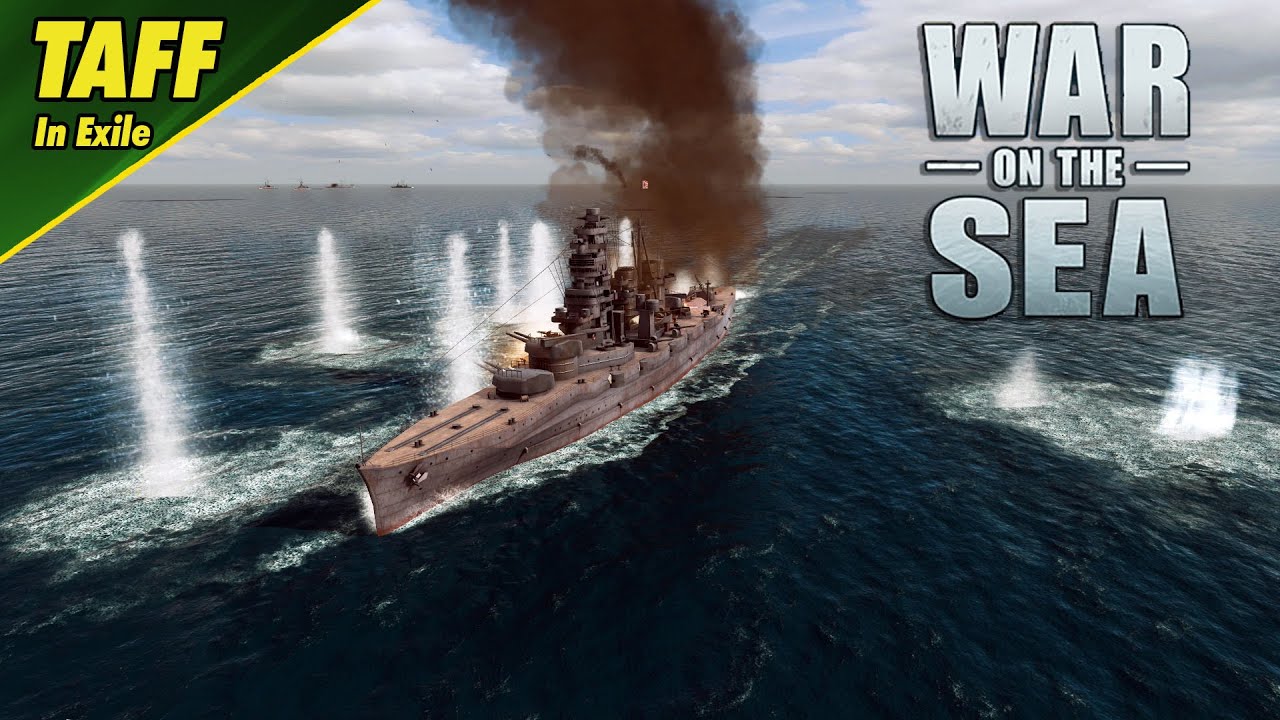 War on the Sea |  Custom Battle | Battleships & Heavy's,  Duking it out!