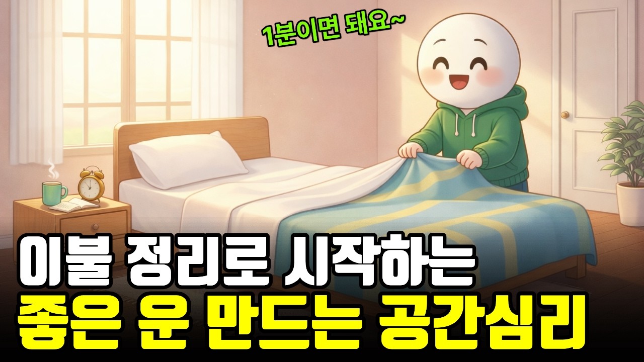 운을 끌어당기는 집!! 인생을 바꾸는 공간의 심리학