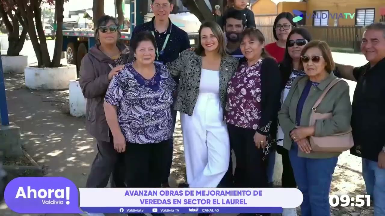 NOTA DE PRENSA: Avanzan obras de mejoramiento de veredas en el sector El Laurel