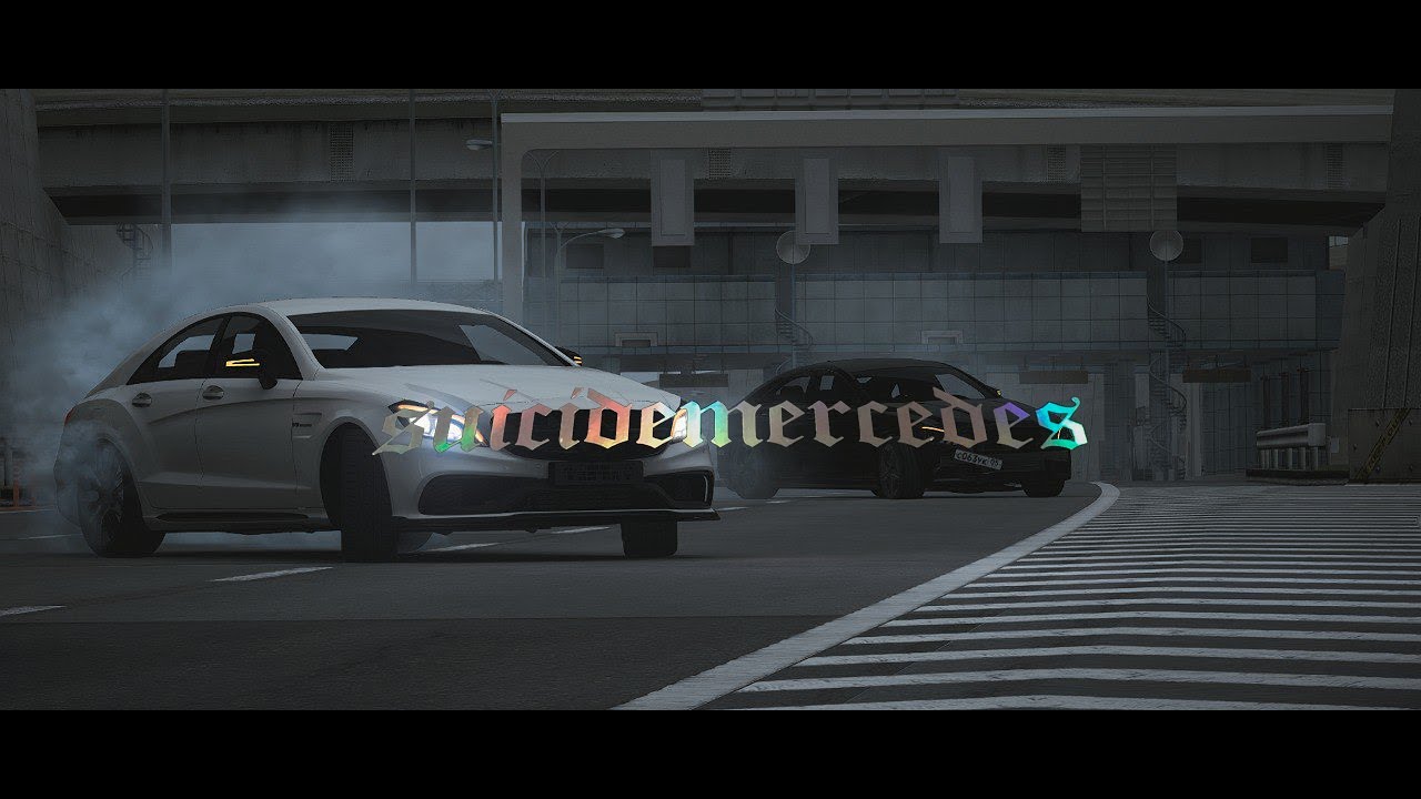 suicide mercedes? || шашки в assetto corsa