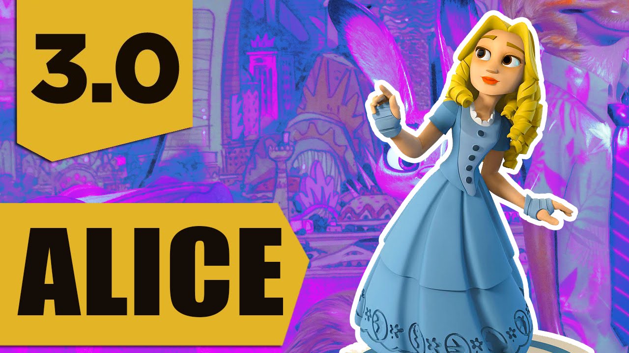 Disney Infinity 3.0: Alice (Alice in Wonderland) Gameplay and Skills