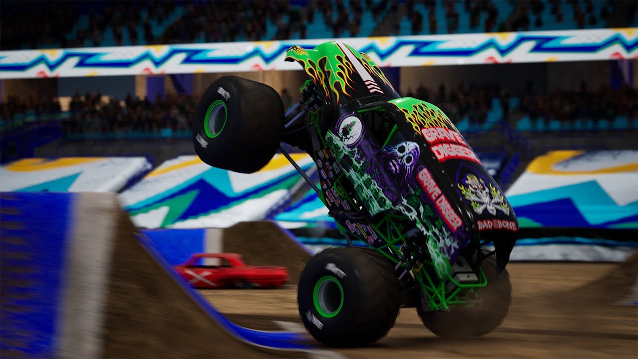 Monster Jam Showdown Freestyle And Head To Head Racing Gameplay PS4 Part 2