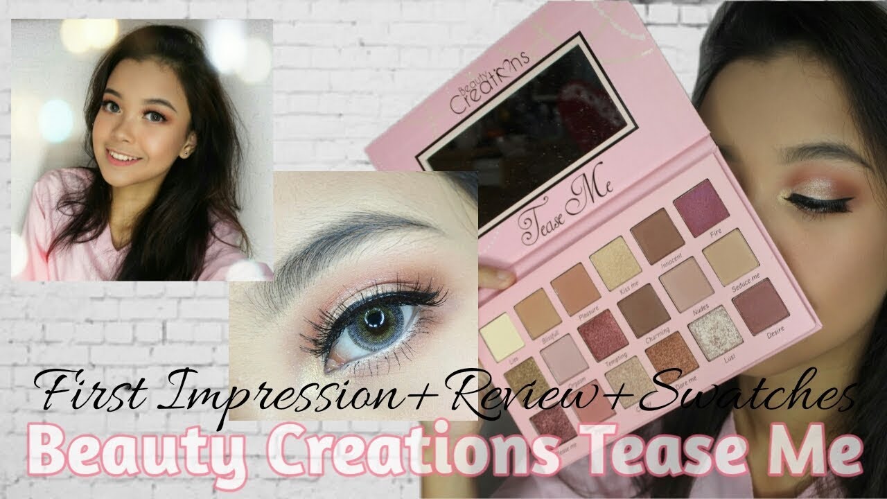 First Impression ! Review+Tutorial Beauty Creations Tease Me | Primadita R