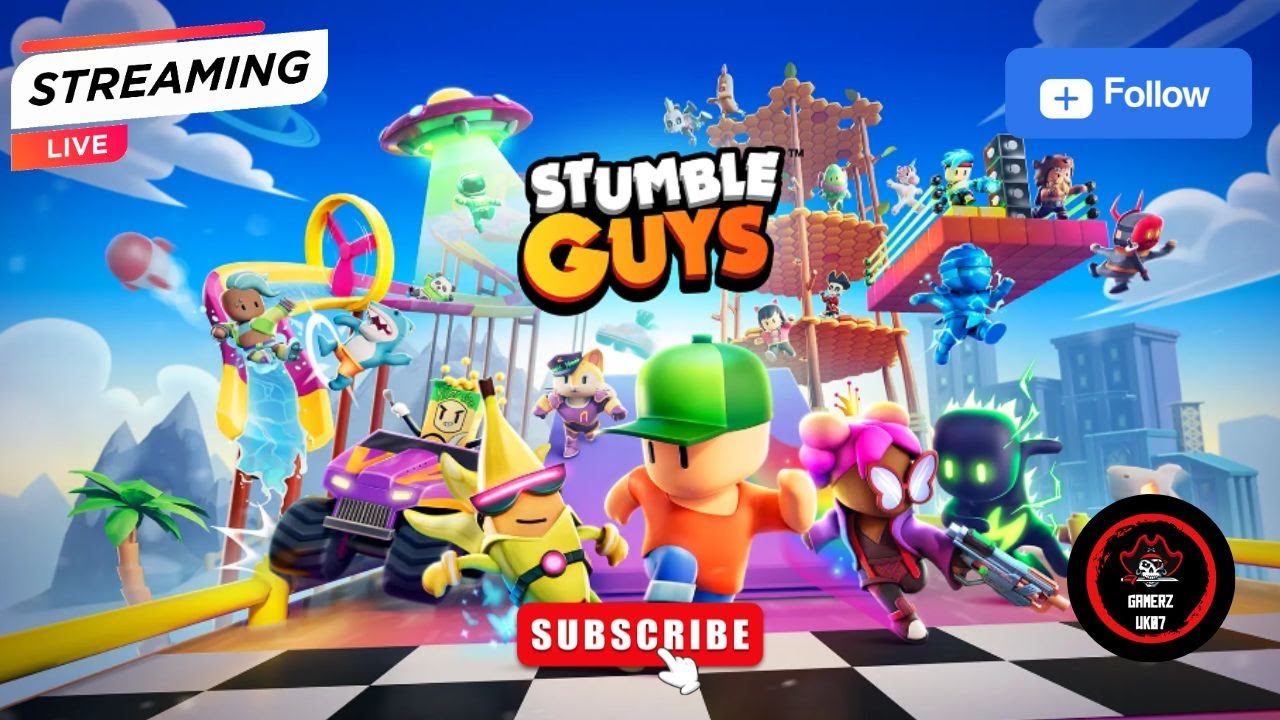 Lets Play Stumble guys with our Subscribers l Gamerz07 #gamerz07 #Stumbleguys