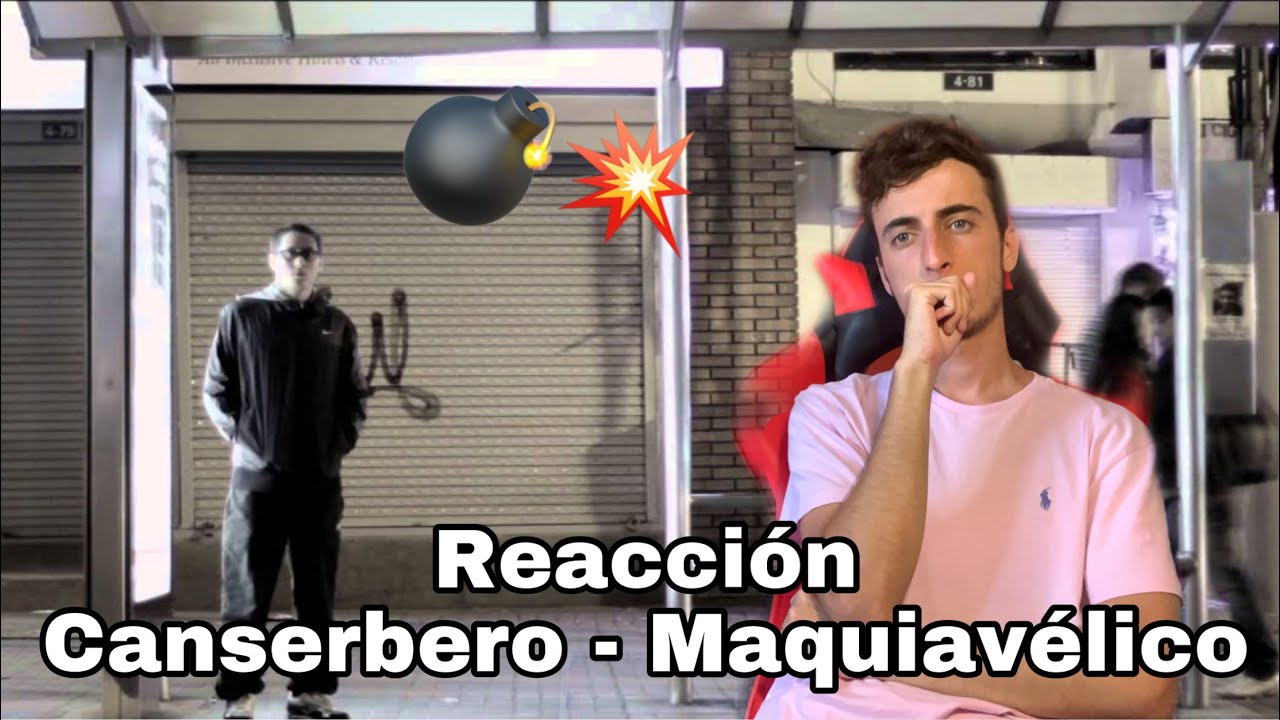 Español reacciona a Canserbero - Maquiavélico