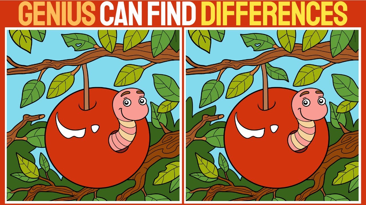 【Spot the Difference】⚡️Genius can find differences!! | Find 3 Differences between two pictures