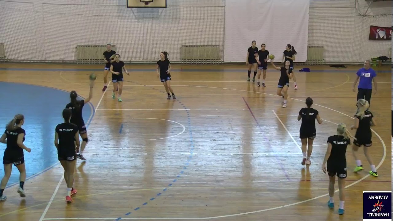 Handball Passing Drill #3