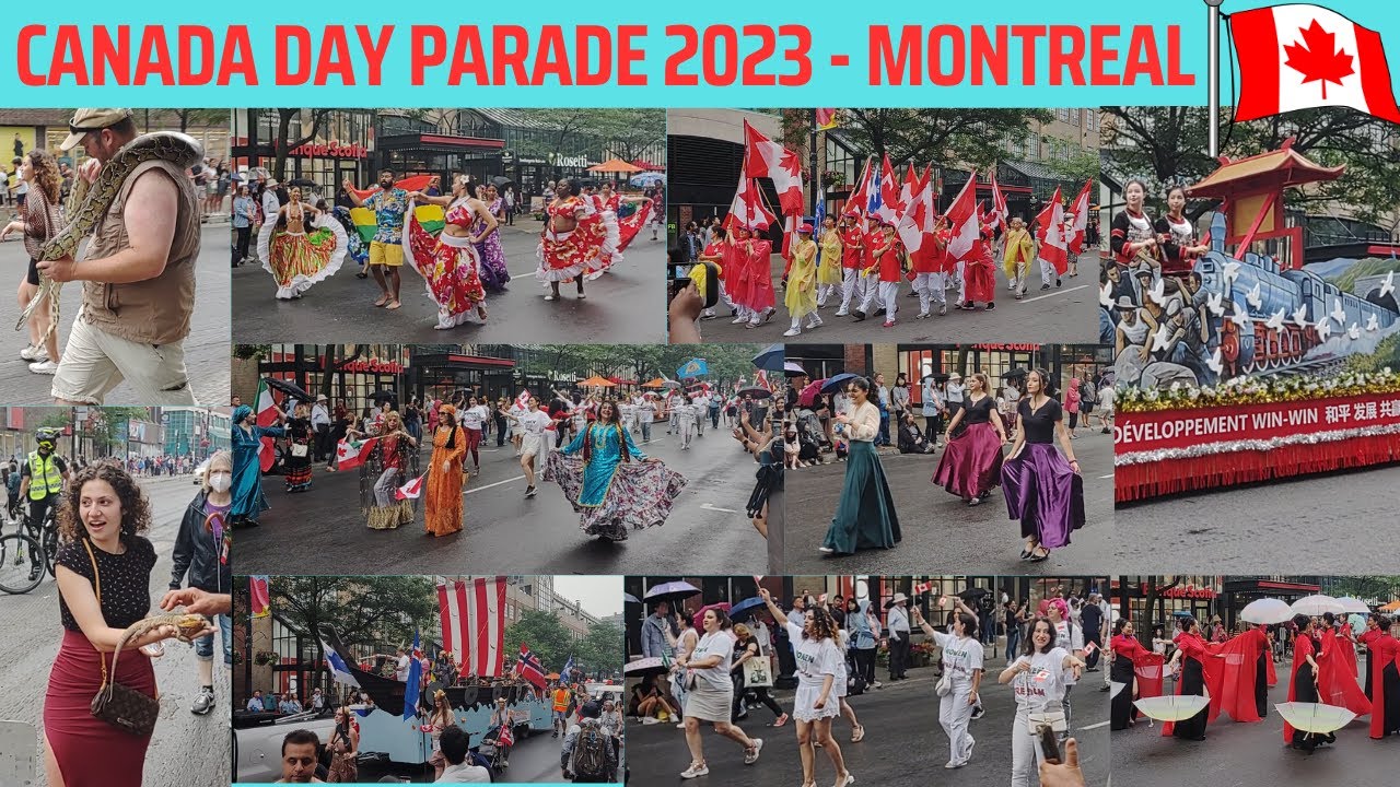 Canada Day Parade 2023 - Montreal | Canada Day 2023