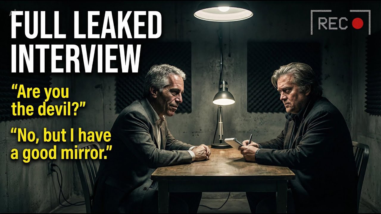 Jeffrey Epstein with Steve Bannon: FULL Leaked Interview (w/ timestamps)