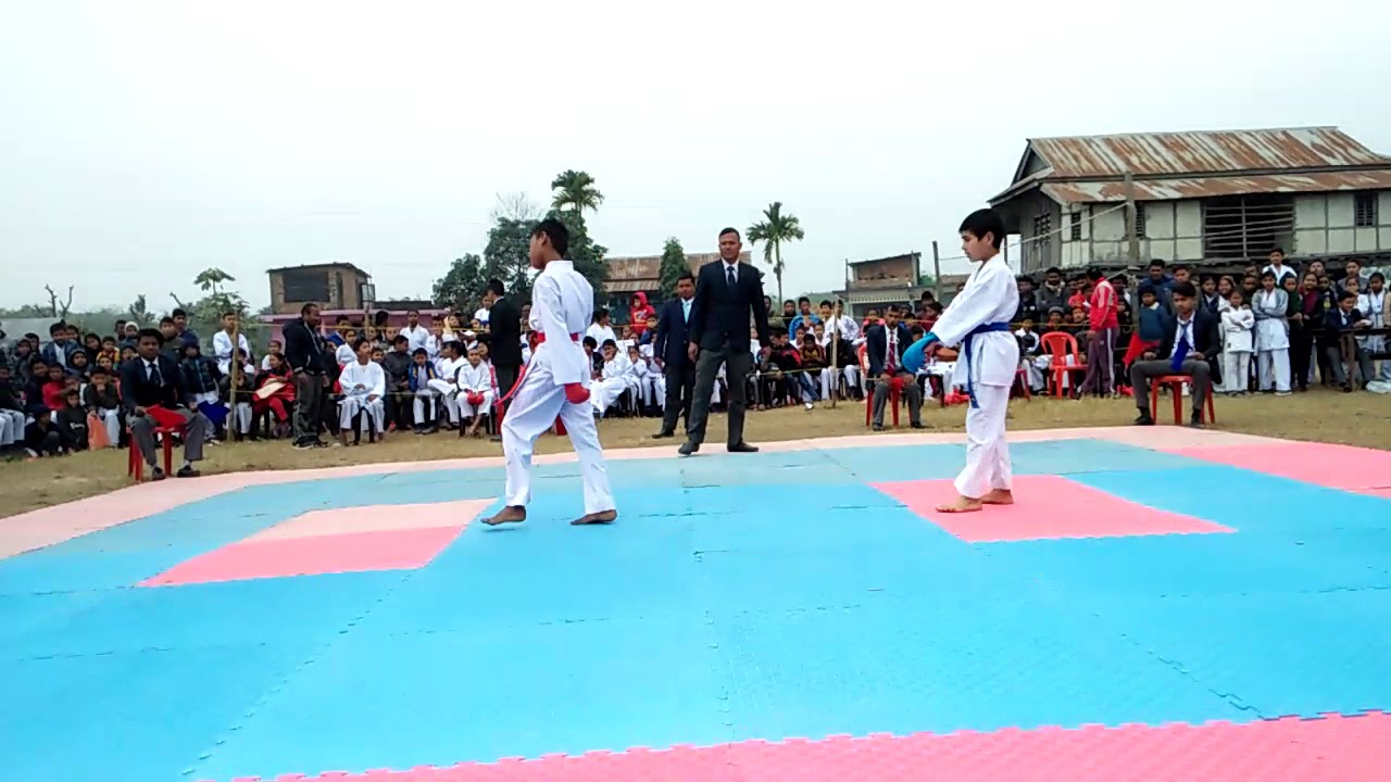 25 KG Boys Karate competition 2nd @ 2nd Ramdhuni pabson Karat competition 2076