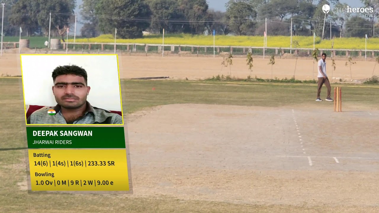 Shishwala vs JHARWAI RIDERS live cricket match | ch.sube Singh memorial cup Dohka hariya live - ch.