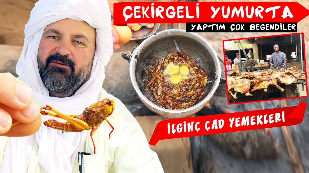 Интересные блюда Чада / Яйца с кузнечиками / Маршрут Дурмуша