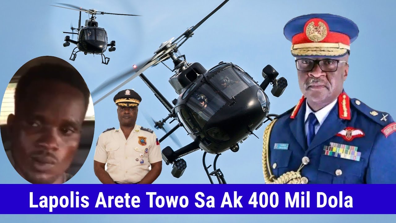 Flash! Elikoptè Kraze Chef Lame Mouri Ak 9 Lòt - Bandi Touye 9 Jèn Gason - Lapolis Fouke Towo Sa