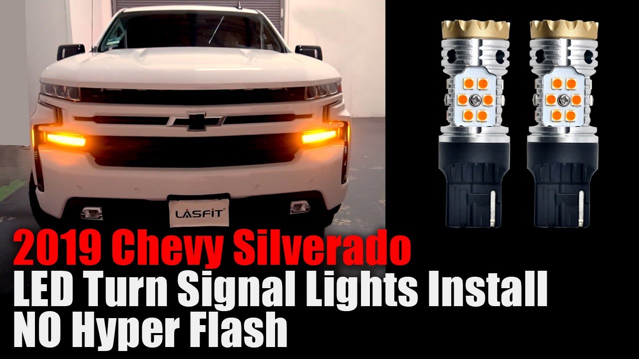 Светодиодные лампы указателей поворота Chevrolet Silverado Z71 2019 года — как установить?