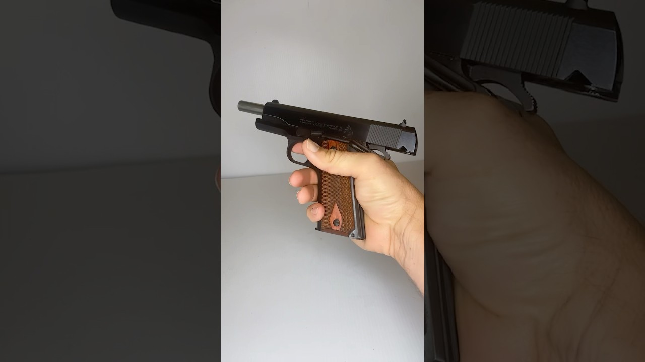 Фиксация затвора на пистолете Colt 1911