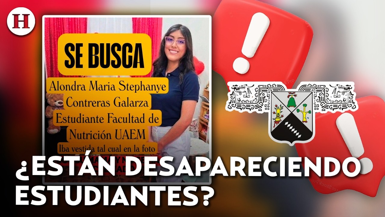 ¡Desaparece otra estudiante de la UAEM! Ya son 3 casos que alarman a Morelos, esto se sabe