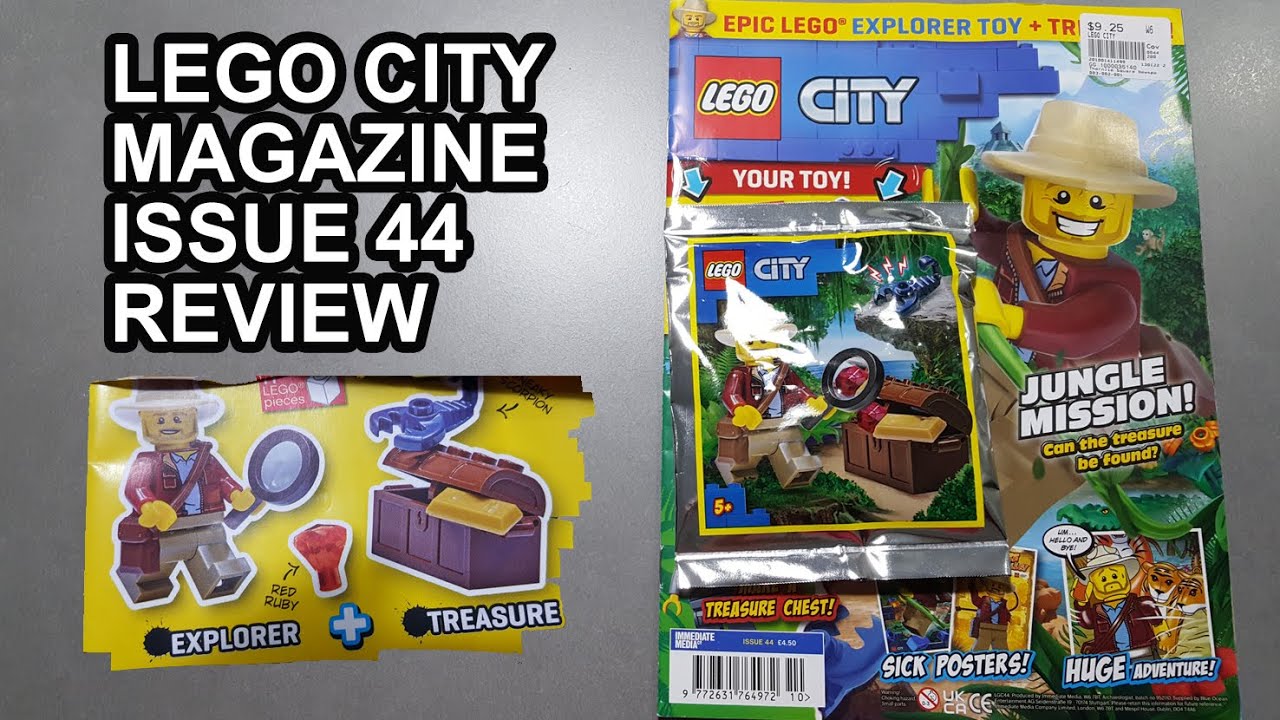 Lego City Magazine issue 44 review