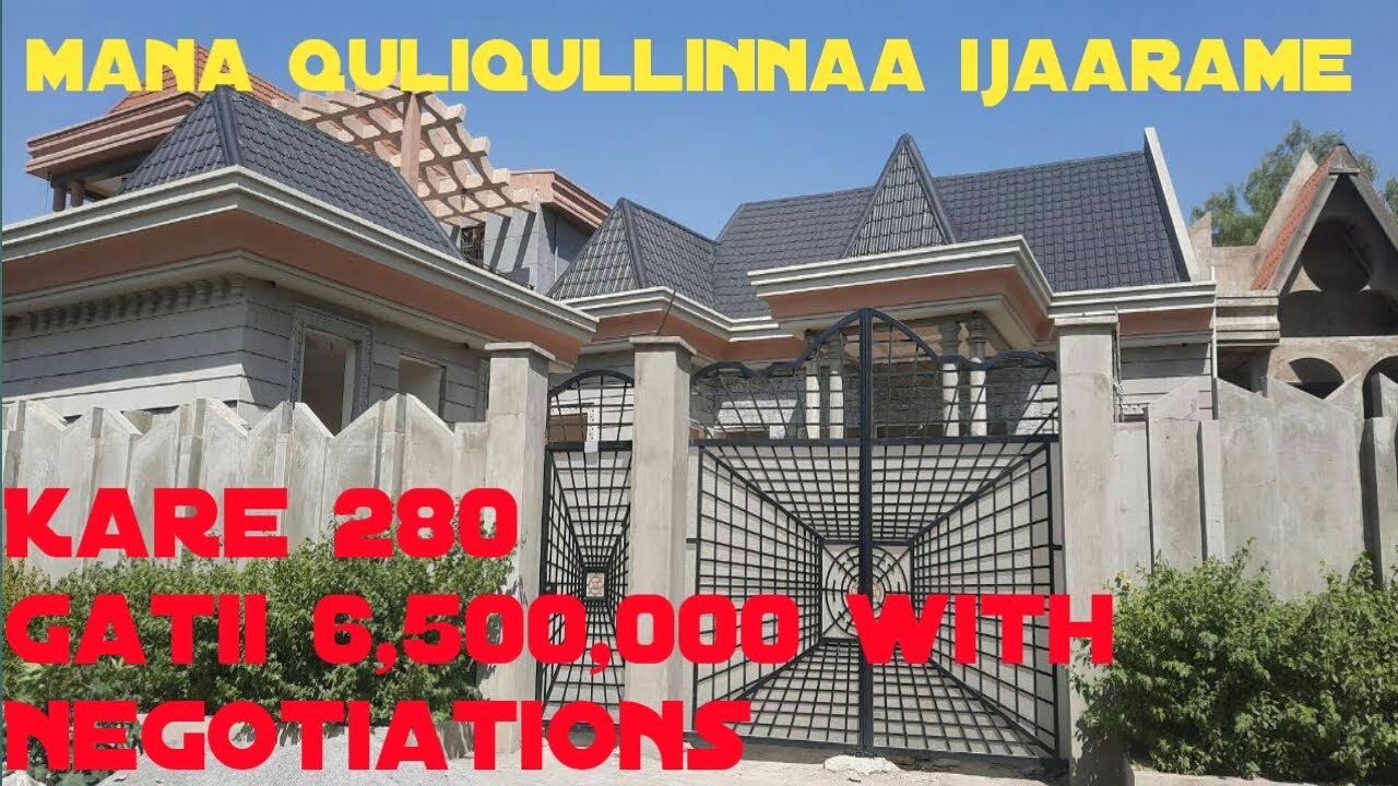 Magaalaa adamaa keessaa Mana jirenya zamanawwii kaan ta'edha Finishingin kaan hafee Kare 280 Gatii