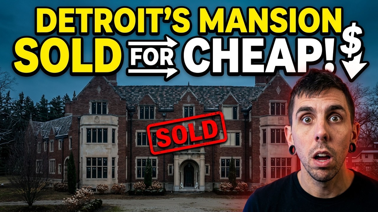 Detroit’s Most Famous Mansion Finally Sells (For Cheap!)