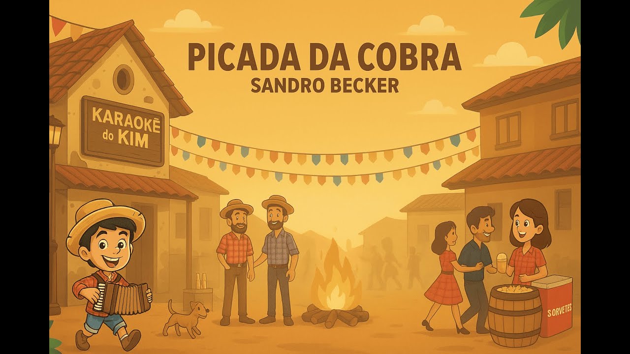 KARAOKÊ – A Picada da Cobra (Sandro Beckerk) 🐍Cante junto com esse grande sucesso no ritmo do forró!