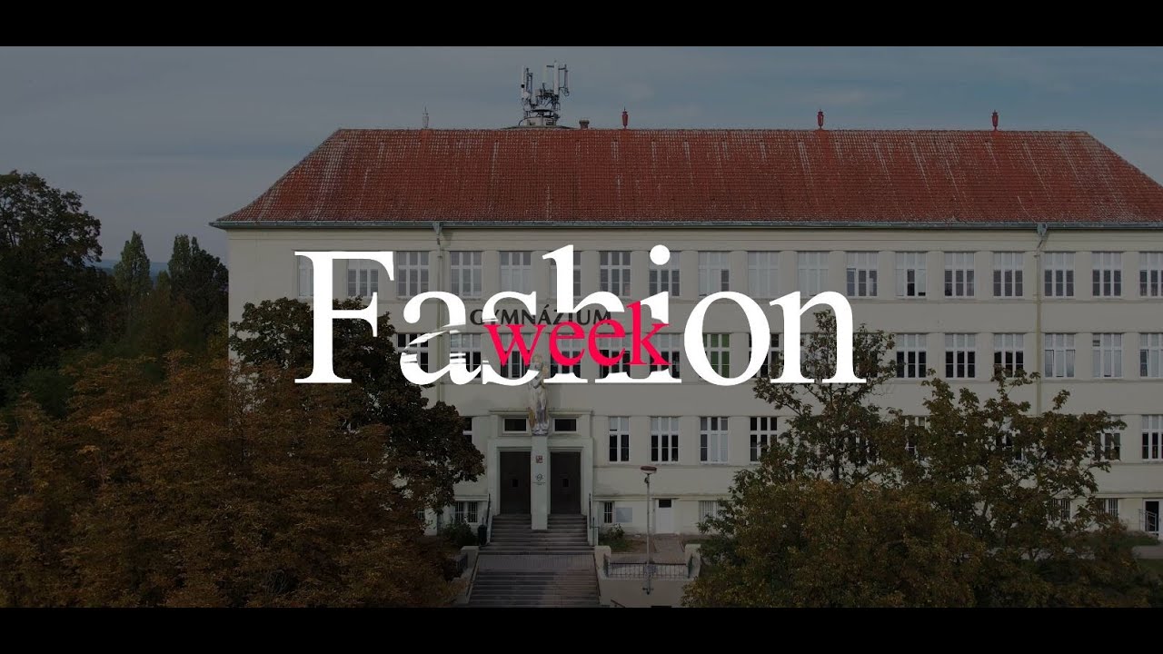 FASHION WEEK - Gymnázium Chomutov 4.A - pozvánka na maturitní ples 15.12.2023 DIVADLO CHOMUTOV