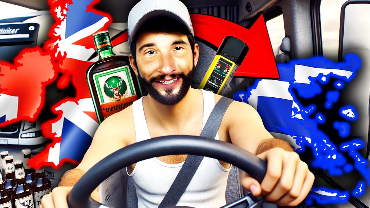 Z UK DO GRECJI ALE ZA MANDATY WALE DRINY! | EURO TRUCK SIMULATOR GRECJA [1/2]