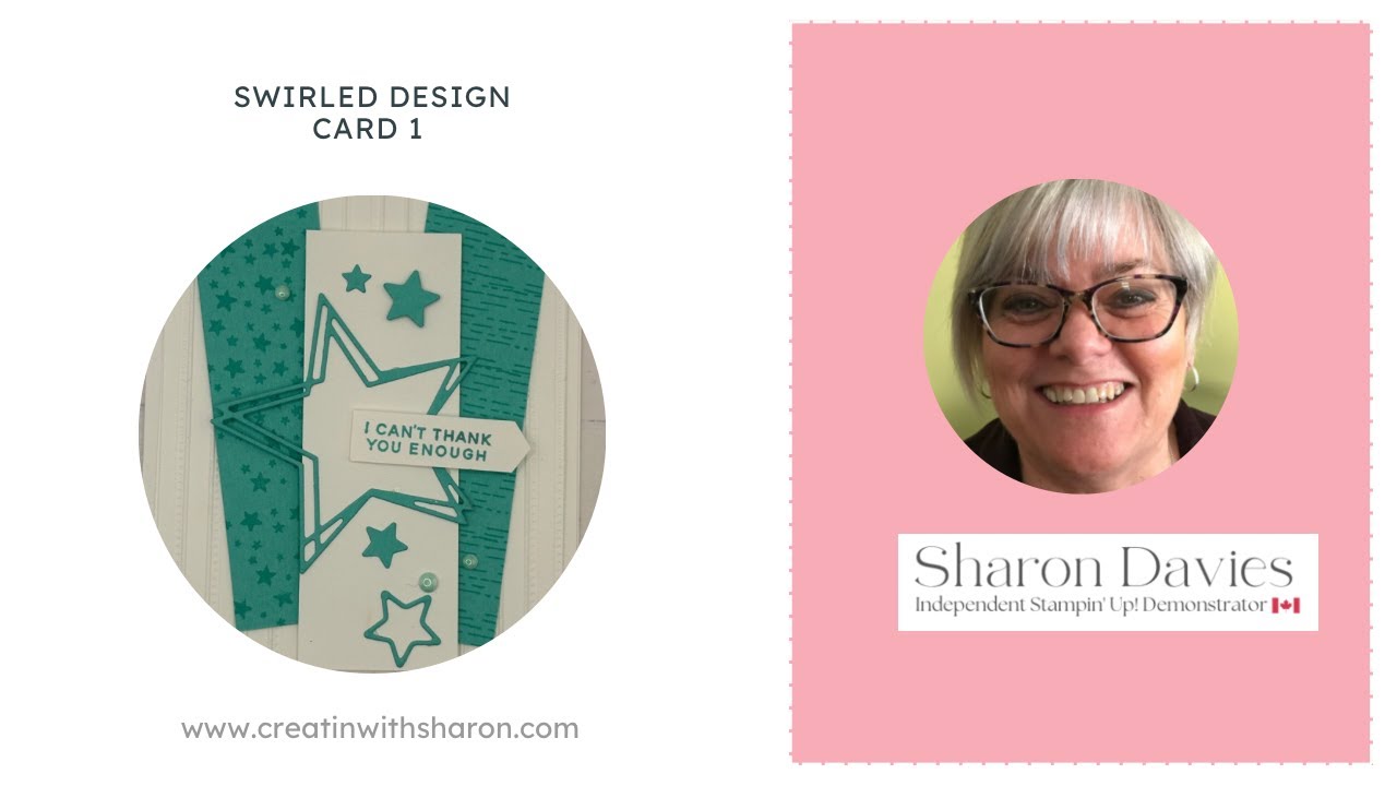 Swirled Designs Card 1