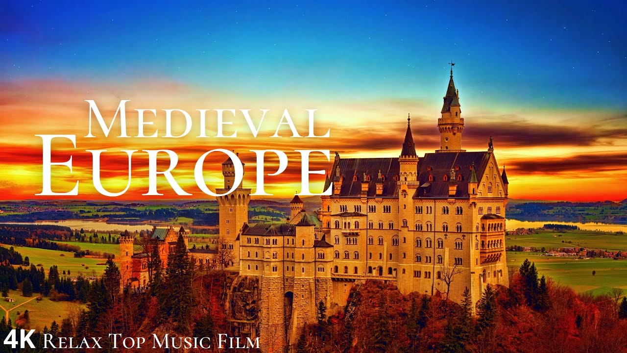 Medieval Europe 4K With Calming Music