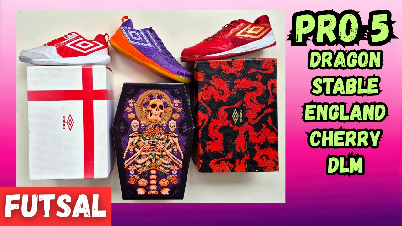 UMBRO PRO 5 BUMP E MUITO MAIS🔥 CHUTEIRA FUTSAL PRO 5 DA UMBRO MODELOS E VERSÕES FUTSAL CONFERE AI✔