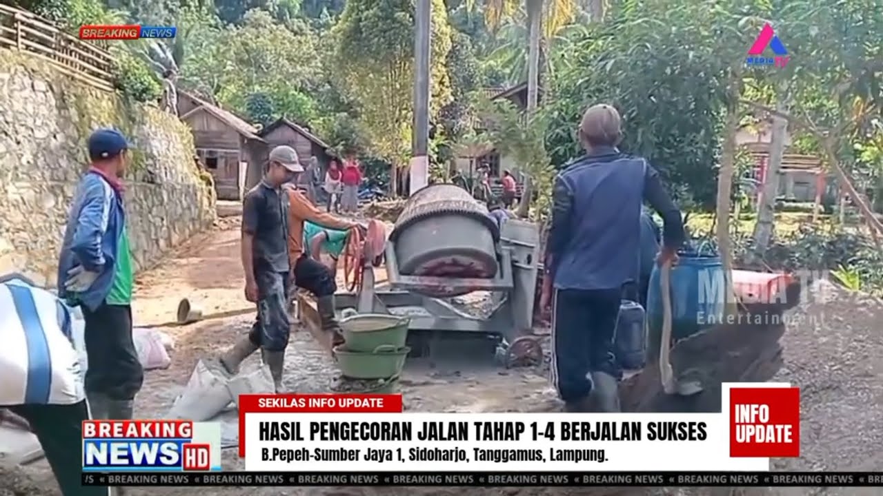 HASIL PENGECORAN DARI TAHAP 1 - 4  BERJALAN LANCAR .