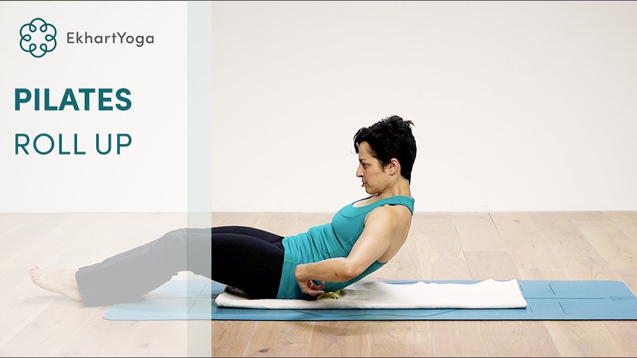 How to do the Pilates Roll Up exercise if your back is stiff