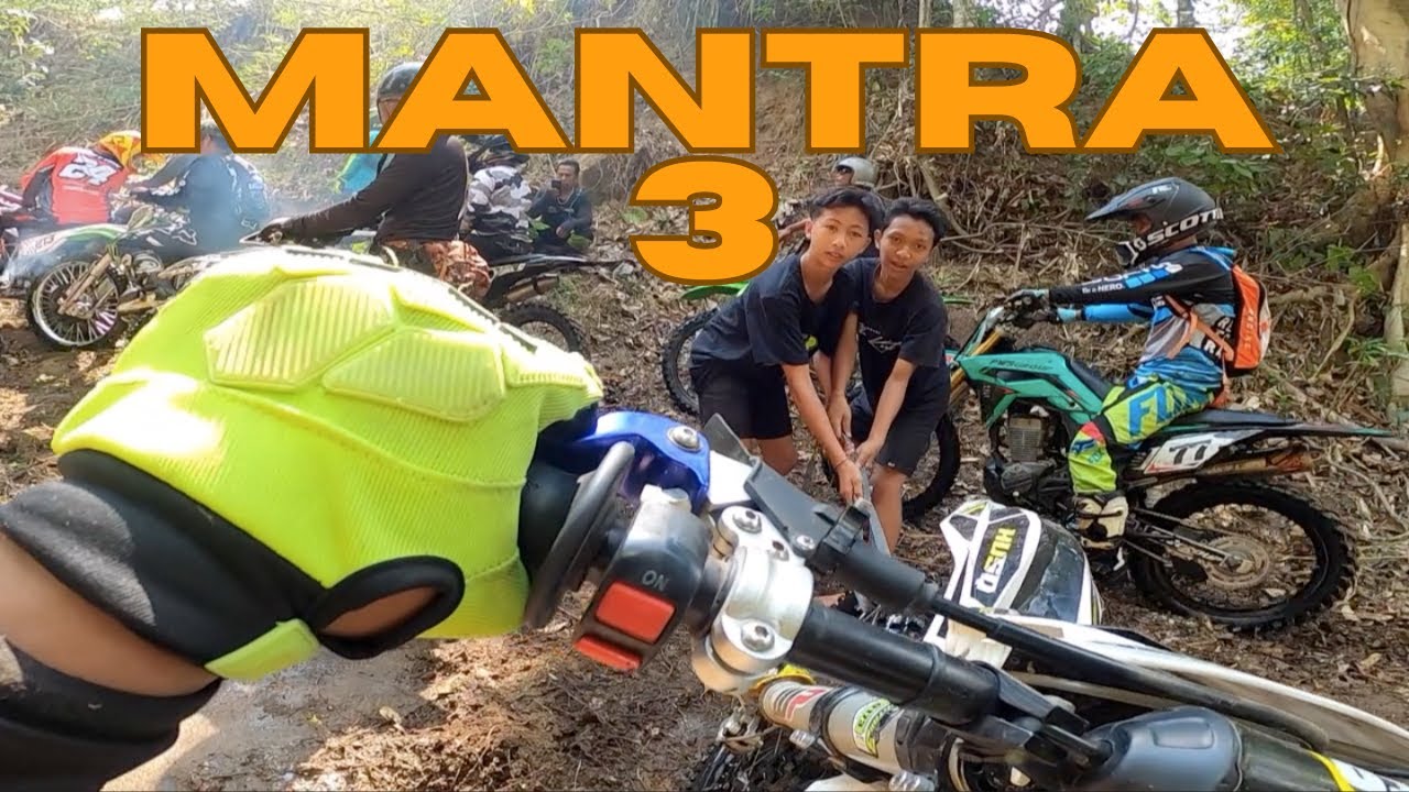 Event Motor Trail Adventure MANTRA 3 jembrana Bali part 1
