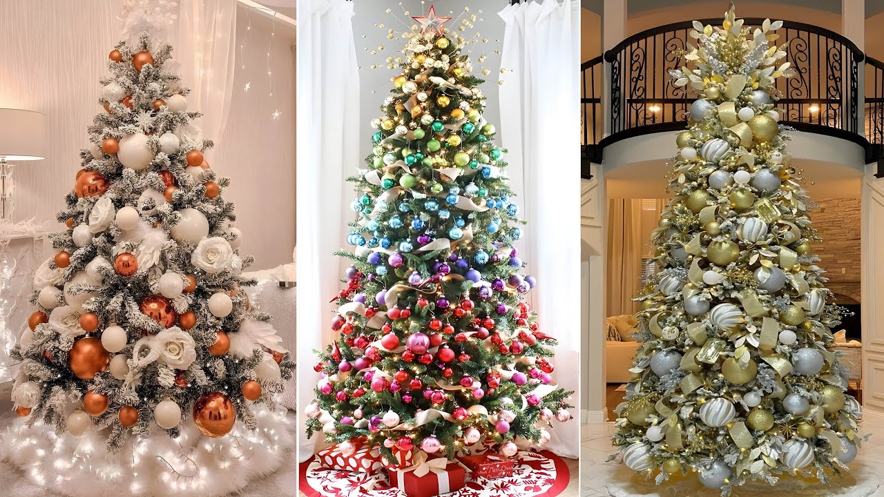 🎄+100 CHRISTMAS DECORATIONS IDEAS 2025 - LUXURY CHRISTMAS TREE DECOR IDEAS - CHRISTMAS DECOR 🎄