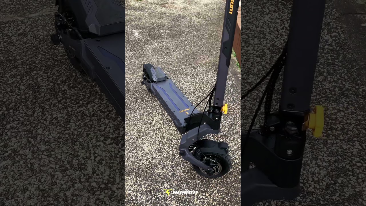 Actual shots of the Ausom L2 Max Dual Motor Off-Road E-scooter.