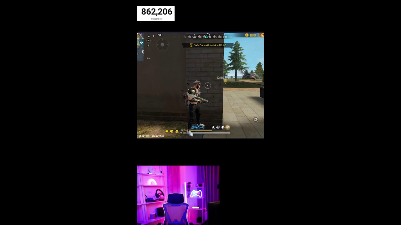 free fire live new br rank push||#freefirelive #shortsfeed #freefire #1v4 #gamer